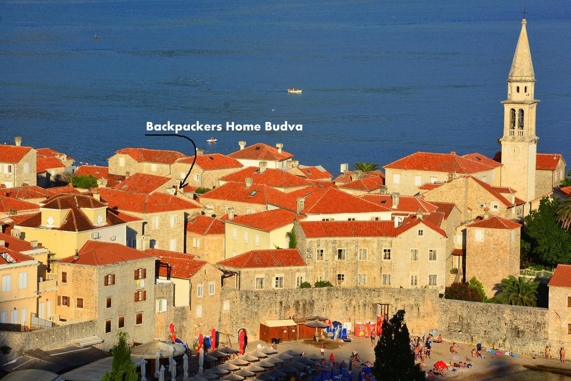 Montenegro Backpackers Home Budva Ngoại thất bức ảnh